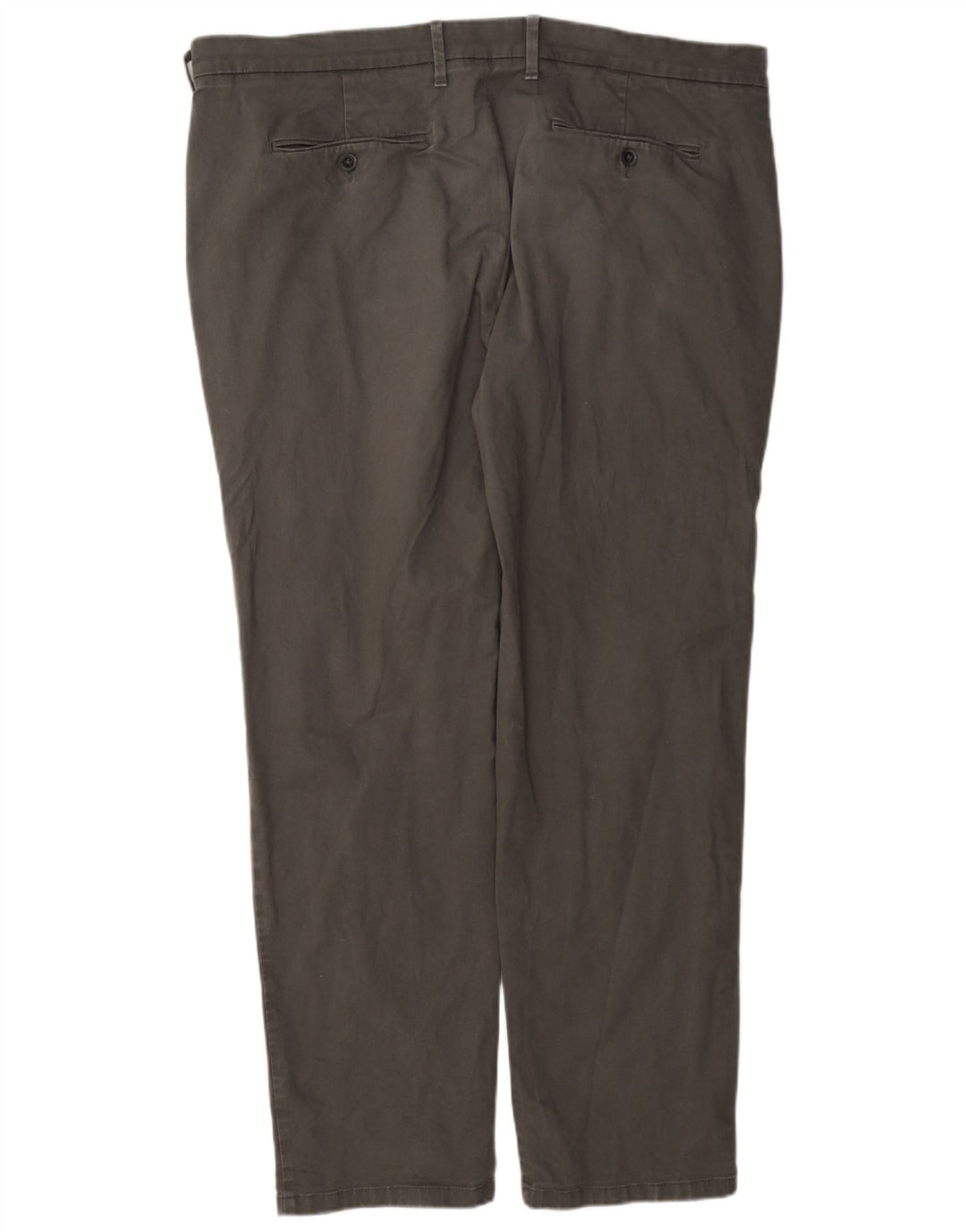 Marks & Spencer Pantalon Chino Coupe Regular Homme W40 L33 Gris Coton