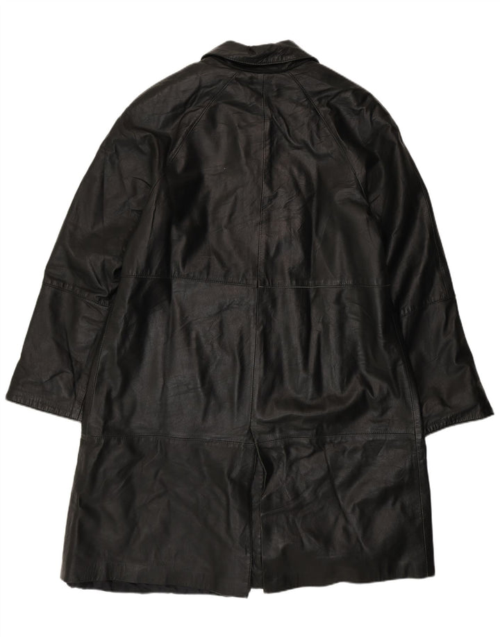 Olivieri Manteau en cuir Venezia pour femme IT 48 XL Cuir noir