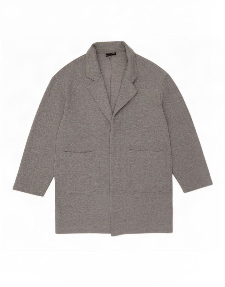 Zara Manteau ouvert pour femme UK 10 Small Gris