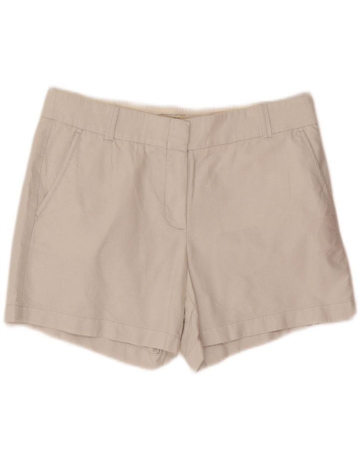 J. CREW Womens Chino Shorts US 8 Medium W32 Grey Cotton Vintage J. Crew and Second-Hand J. Crew from Messina Hembry 