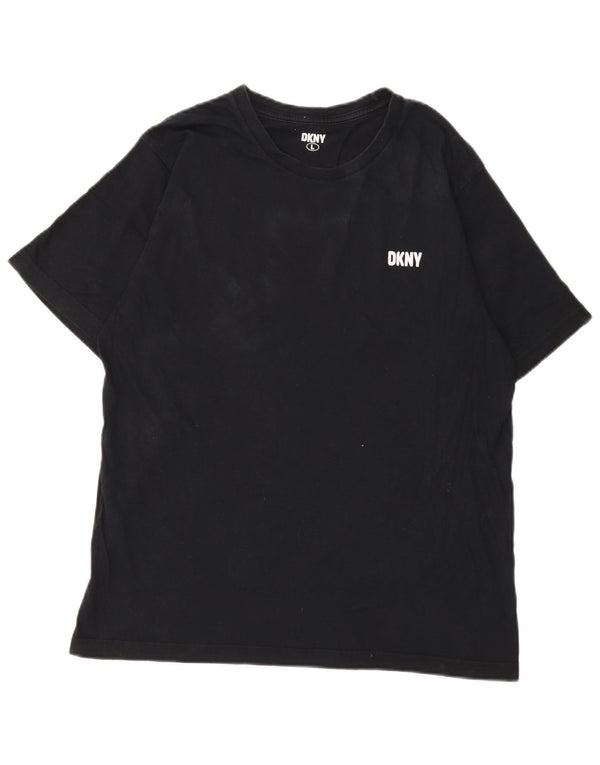 Dkny T-Shirt Homme Haut Large Noir