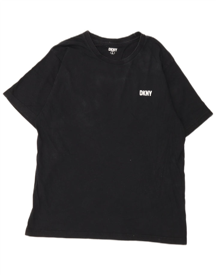 Dkny T-Shirt Homme Haut Large Noir