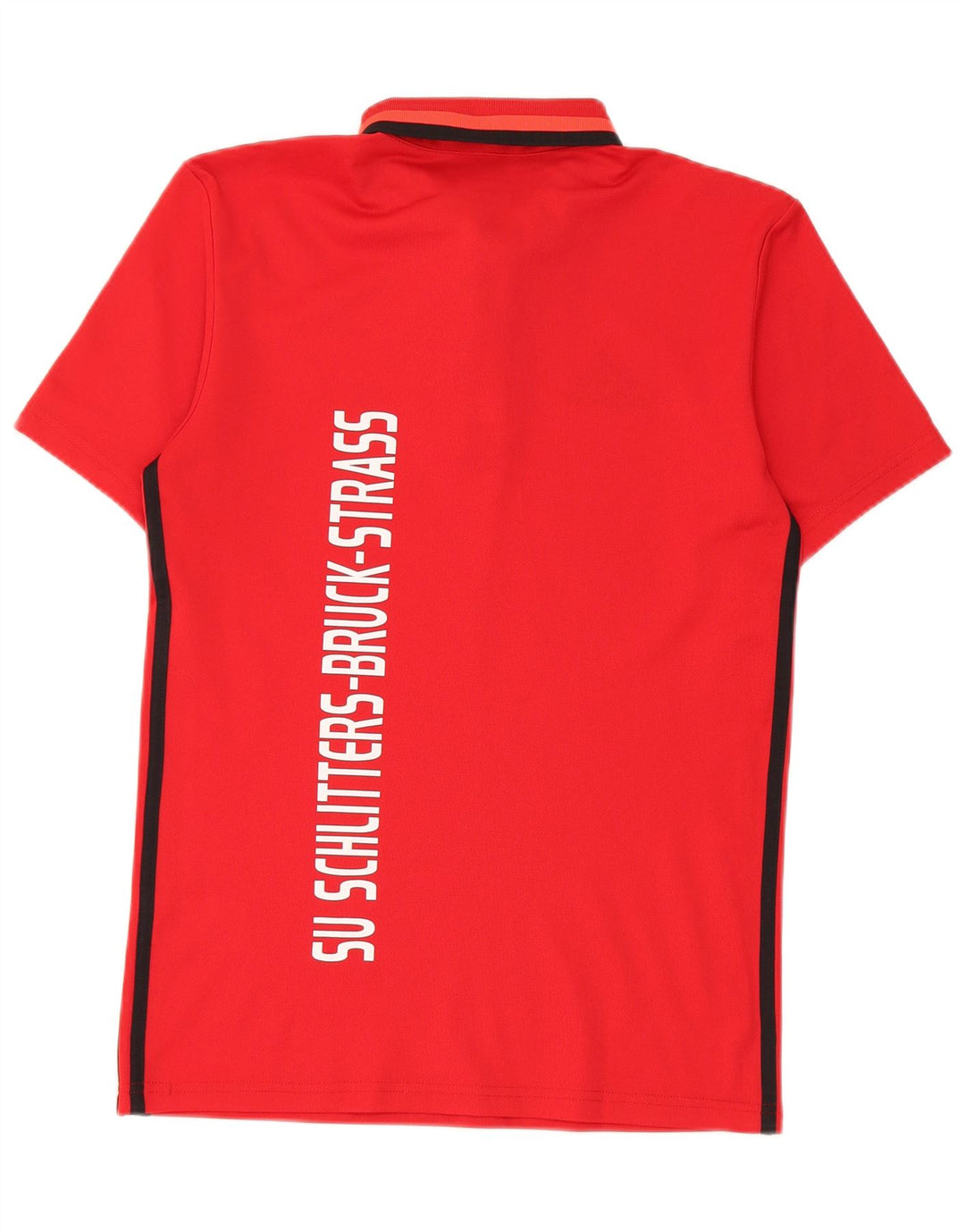 Adidas Homme Climalite Graphic Polo Petit Rouge