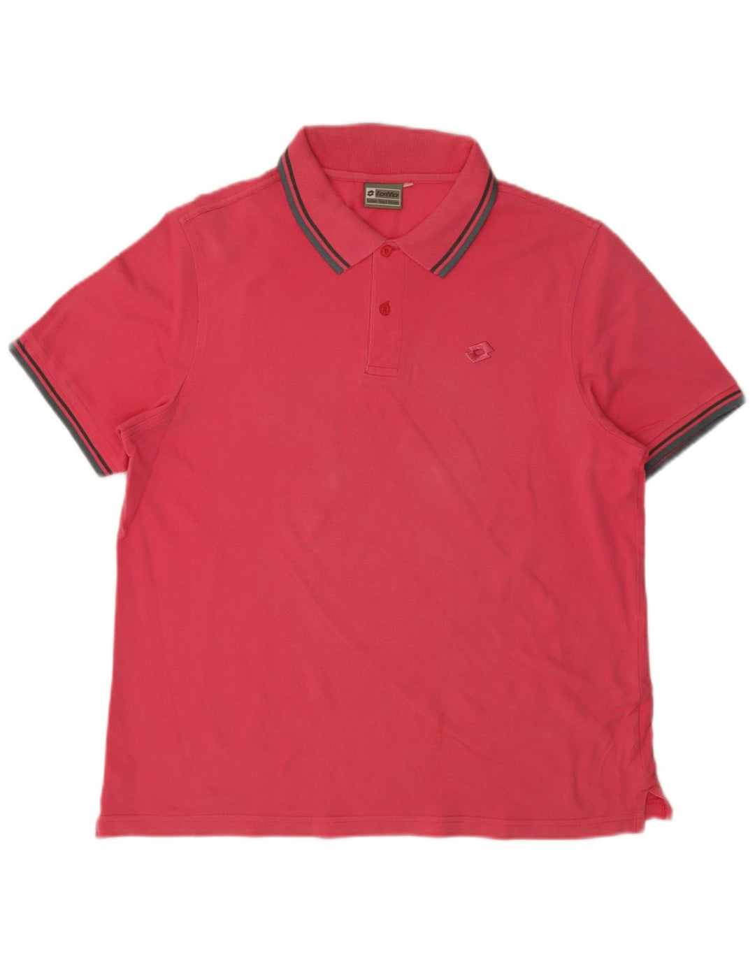 Lotto Polo Homme Rose Moyen