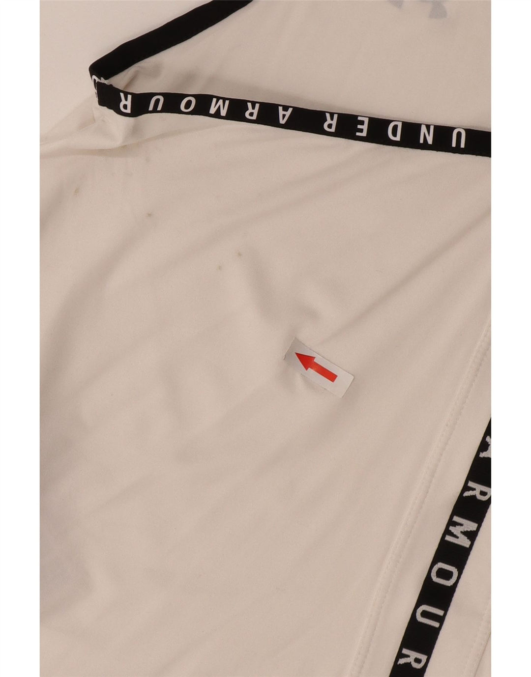 Under Armour Heat Gear Graphic Débardeur UK 12 Medium Blanc Polyester