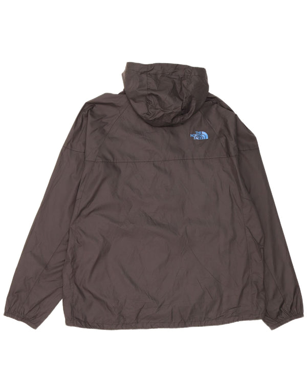 The North Face Veste de pluie à capuche pour homme UK 42 XL Noir Polyester