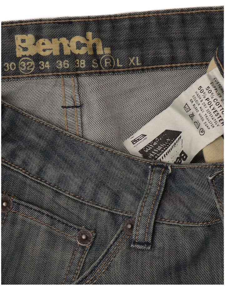 BENCH Jean Bootcut Coupe Regular Homme W32 L31 Bleu Coton