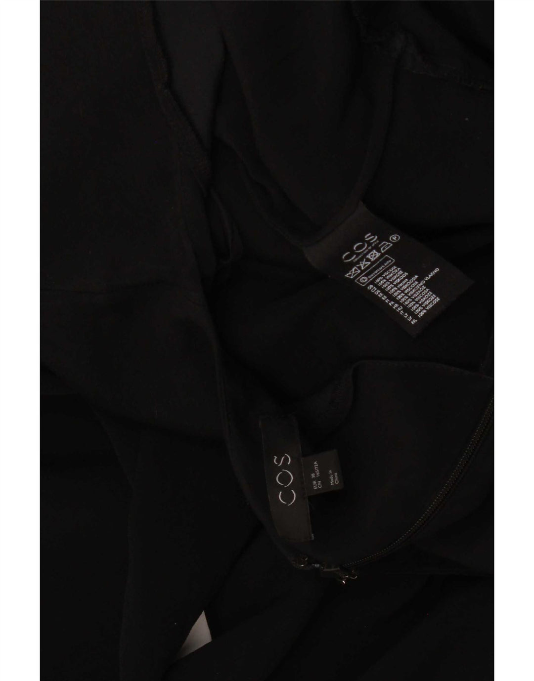 Cos Combinaison Femme EU 38 Medium Noir Viscose