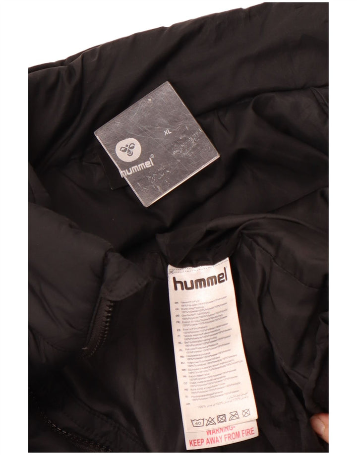 Hummel Veste matelassée homme UK 42 XL Noir Polyester