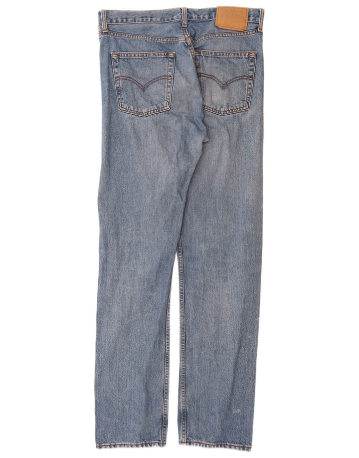 Levi's Jean Droit 505 Homme Bleu W34 L34 Coton