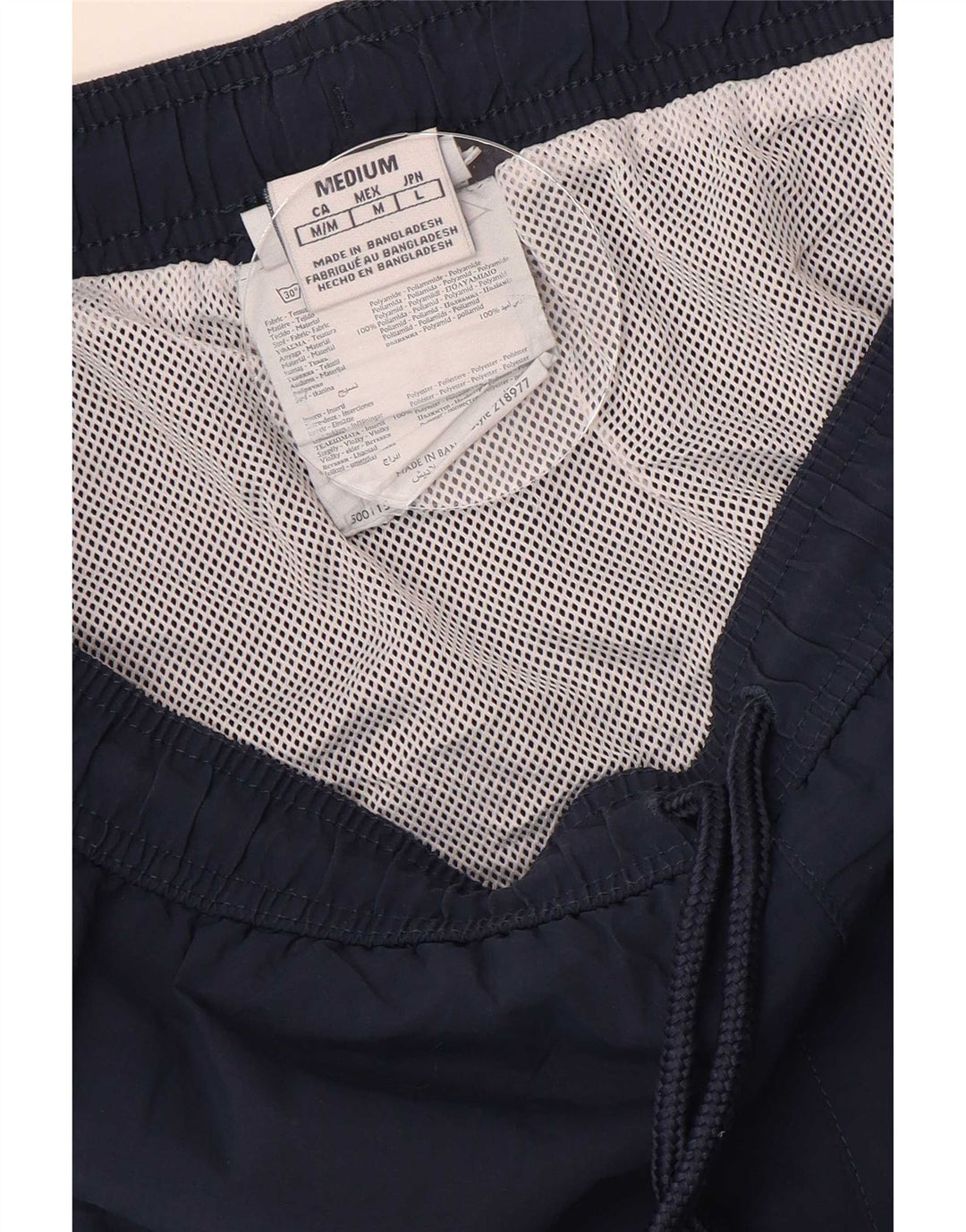 Champion Short de Bain Homme Bleu Marine Moyen Polyamide