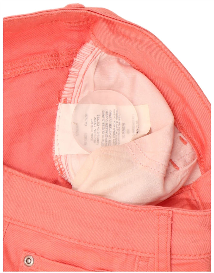 LEE Short décontracté taille moyenne pour femme US 8 Medium W28 en coton rose