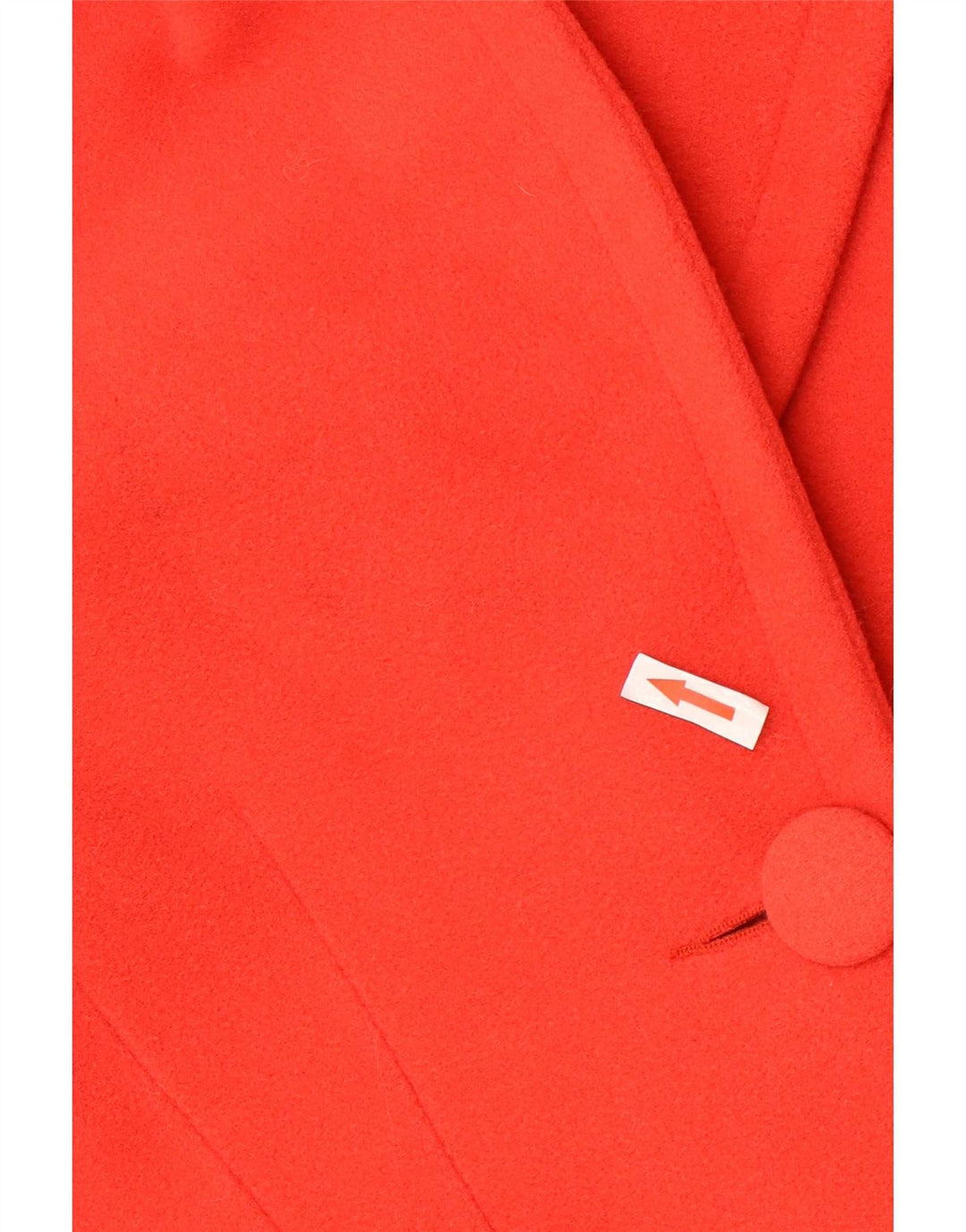Armorica Veste Blazer 1 Bouton Femme IT 44 Laine Rouge Moyen