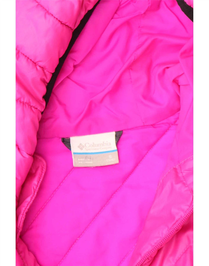 Columbia Veste matelassée à capuche fille 7-8 ans Small Rose Polyester