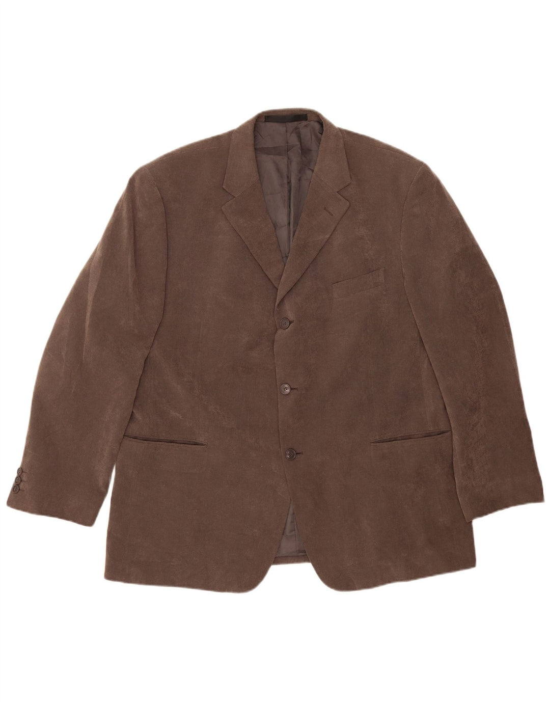 Marks & Spencer Veste blazer à 3 boutons pour homme UK 46 XL Gris Polyester