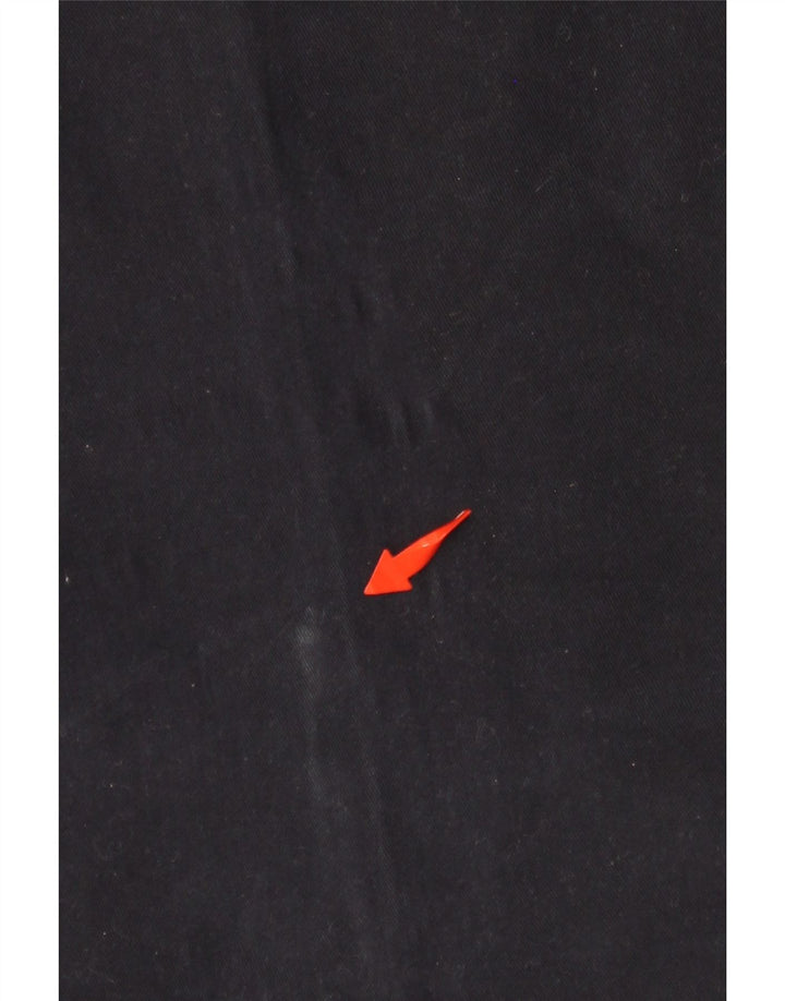 ARMANI Pantalon Chino Droit Homme EU 52 XL W36 L36 Bleu Marine Coton