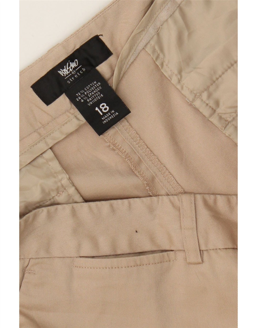 MOSSIMO Womens Chino Shorts US 18 2XL W40  Beige Cotton Vintage Mossimo and Second-Hand Mossimo from Messina Hembry 
