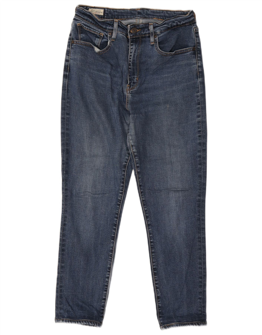Levi's Jean Court Taille Haute Femme W28 L25 Bleu