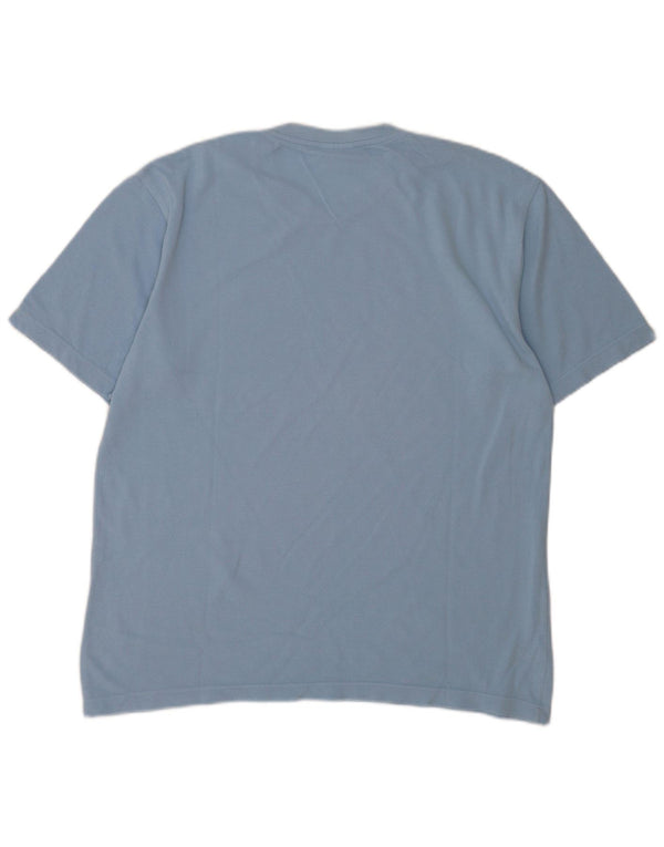 Lacoste T-Shirt Homme Top Taille 4 Coton Bleu Moyen