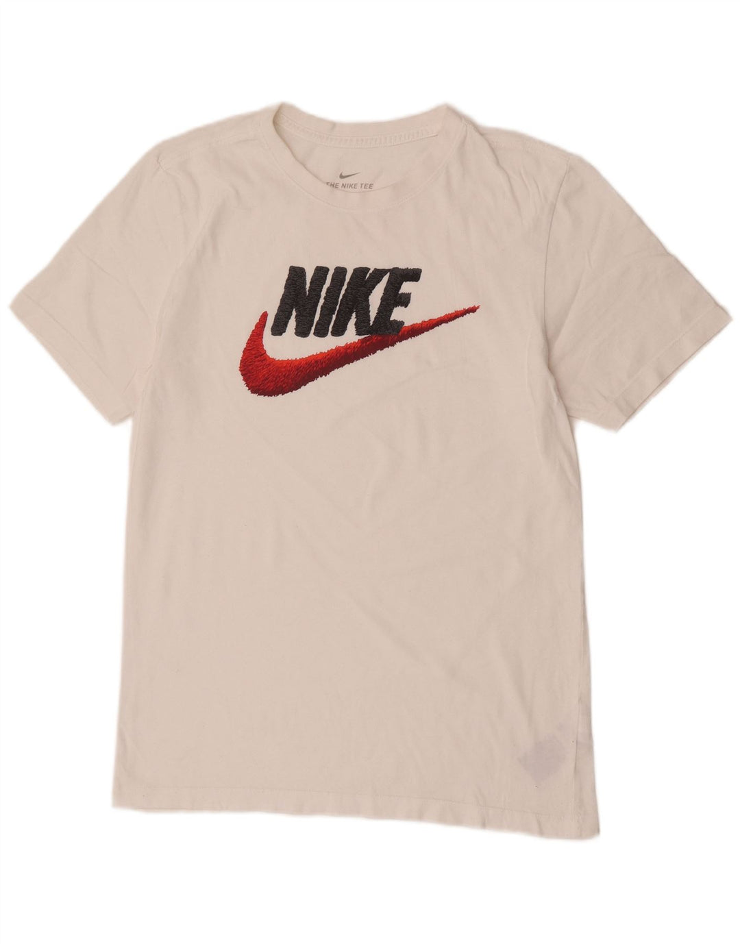 Nike T-shirt graphique pour hommes, petit, en coton blanc