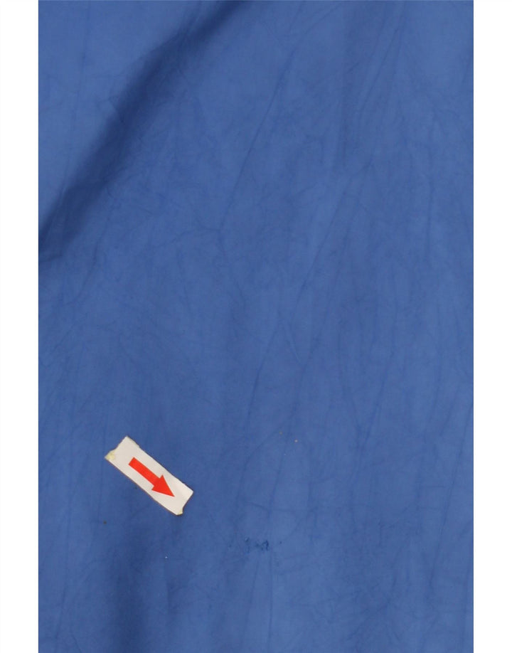 FEVER Veste Anorak Homme UK 38 Bleu Moyen Polyester Colorblock