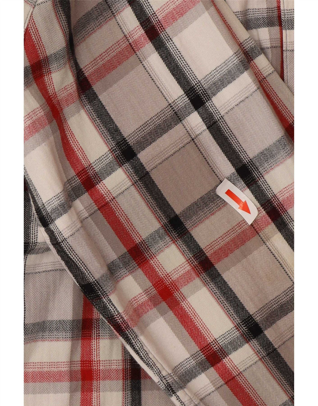 Levi's Chemise Flannel Homme Gris Moyen Carreaux Coton