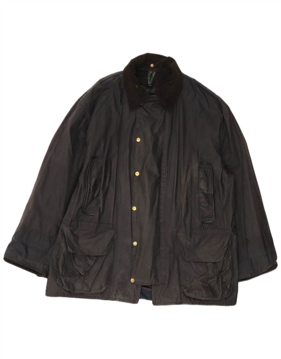 Fermoy Veste en coton ciré pour homme UK 42 XL Bleu marine
