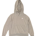 NIKE Womens Hoodie Jumper UK 14 Medium Grey Cotton Vintage Nike and Second-Hand Nike from Messina Hembry 
