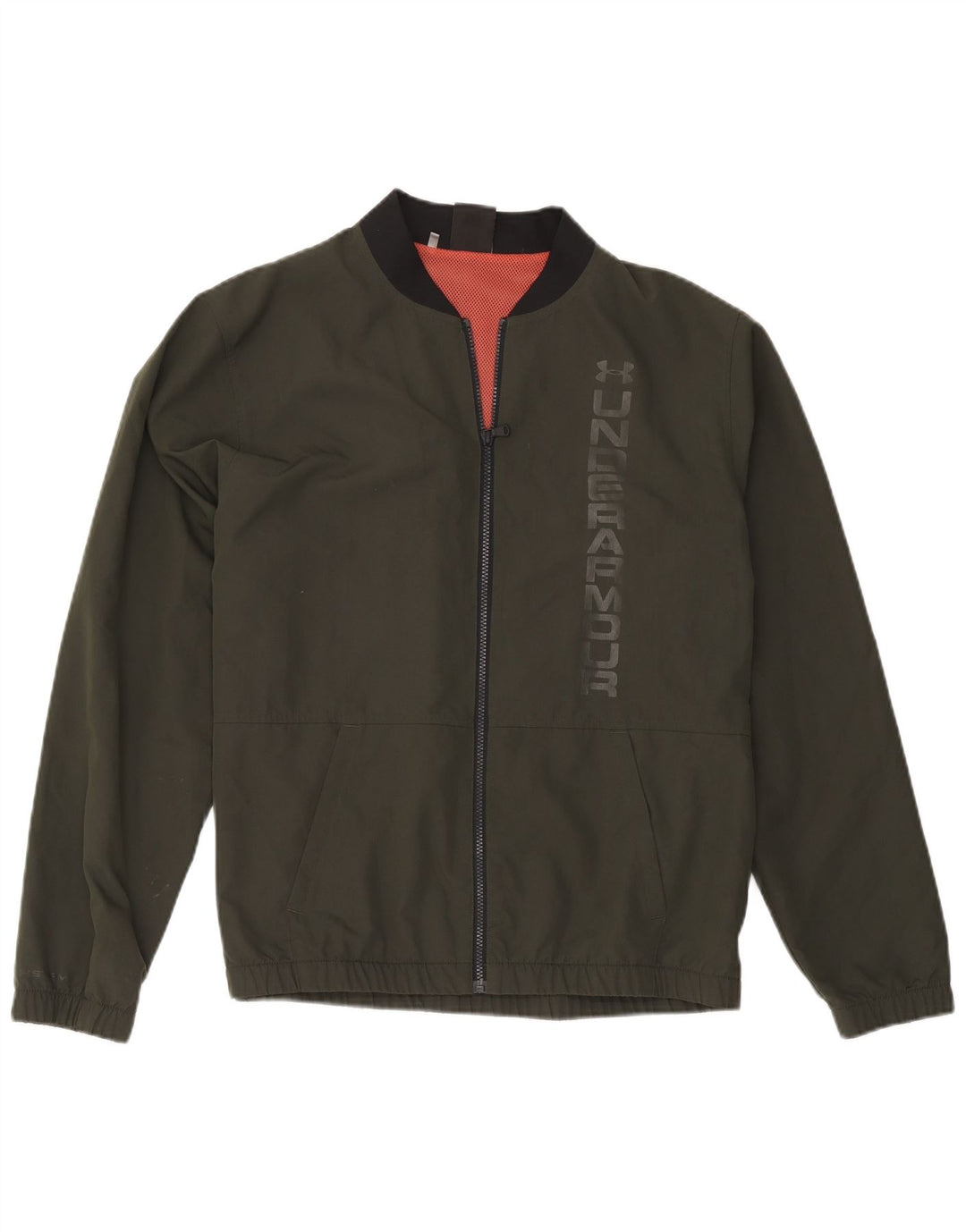 Under Armour Veste bomber graphique pour homme UK 40 Large Kaki