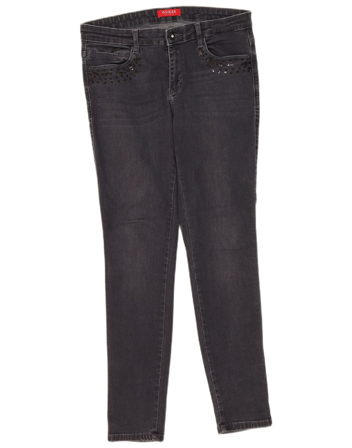 Guess Jean Skinny Femme W30 L30 Gris Coton