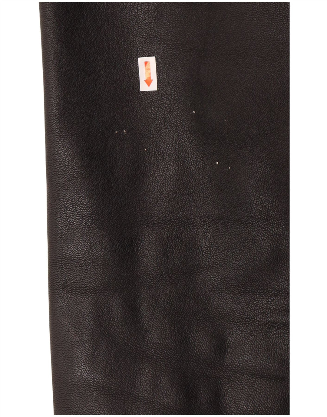 ROUTE 66 Veste en cuir pour homme UK 40 Grand cuir noir