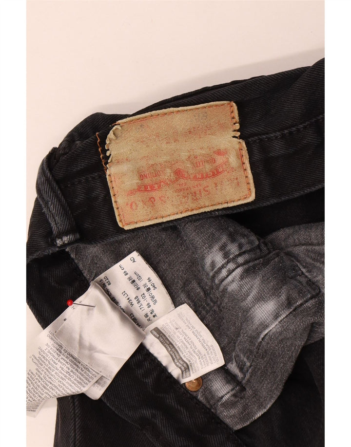 LEVI'S Jean Droit Homme W34 L32 Noir Coton