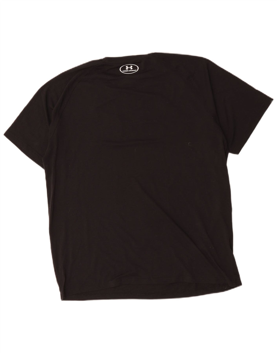 Under Armour Heat Gear Graphic T-Shirt Haut Large Noir Polyester