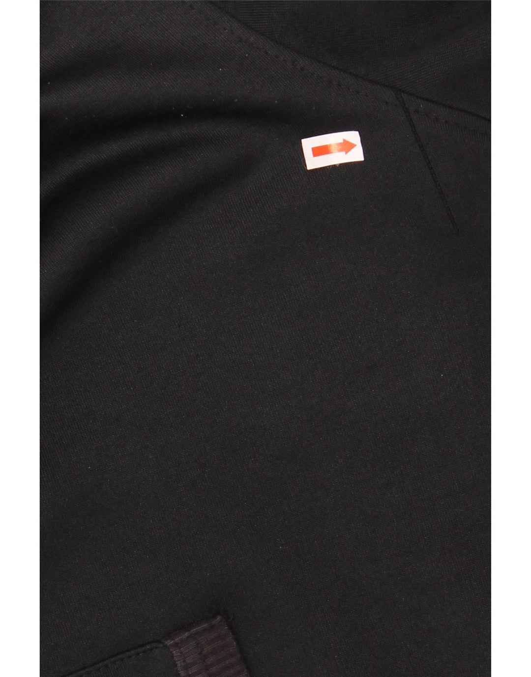 FRENCH CONNECTION Mens Zip Neck Hoodie Jumper XL Black Polyester