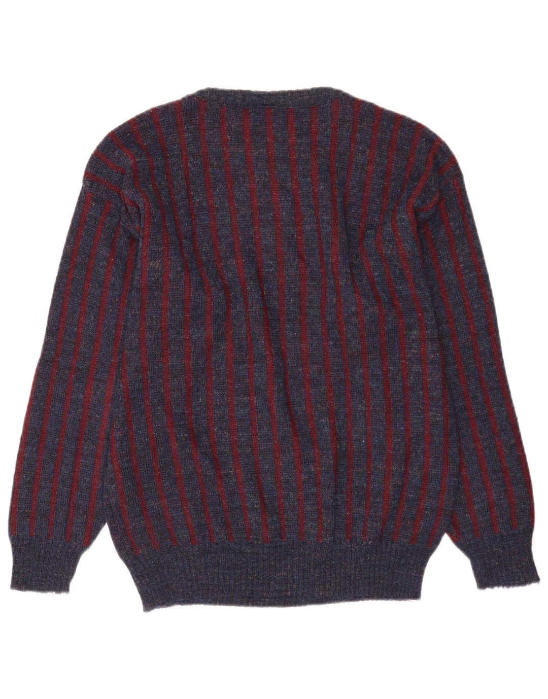 Angelo Litrico Pull col rond pour homme EU 48/50 Bleu moyen géométrique