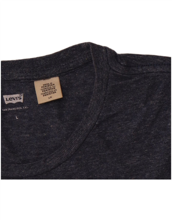 LEVI'S T-Shirt Graphique Homme Grand Bleu