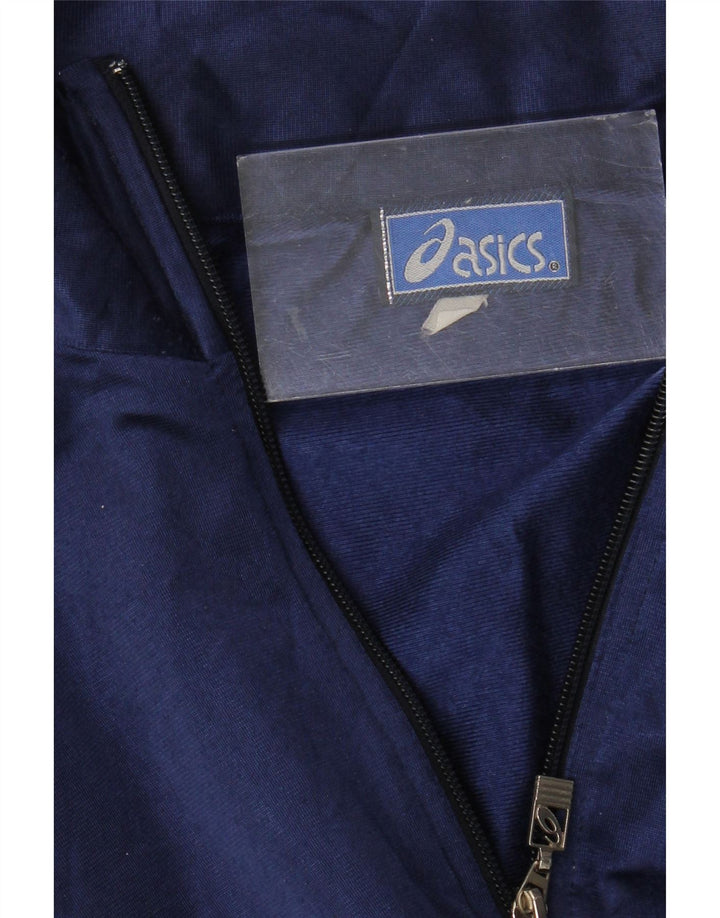 Asics Veste de Survêtement Graphique Homme XL Bleu Marine