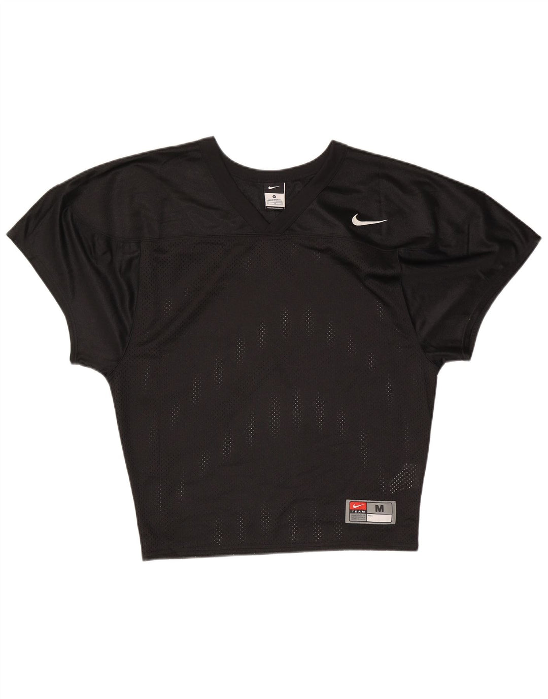 NIKE T-shirt pour femme UK 44 Medium Noir Polyester