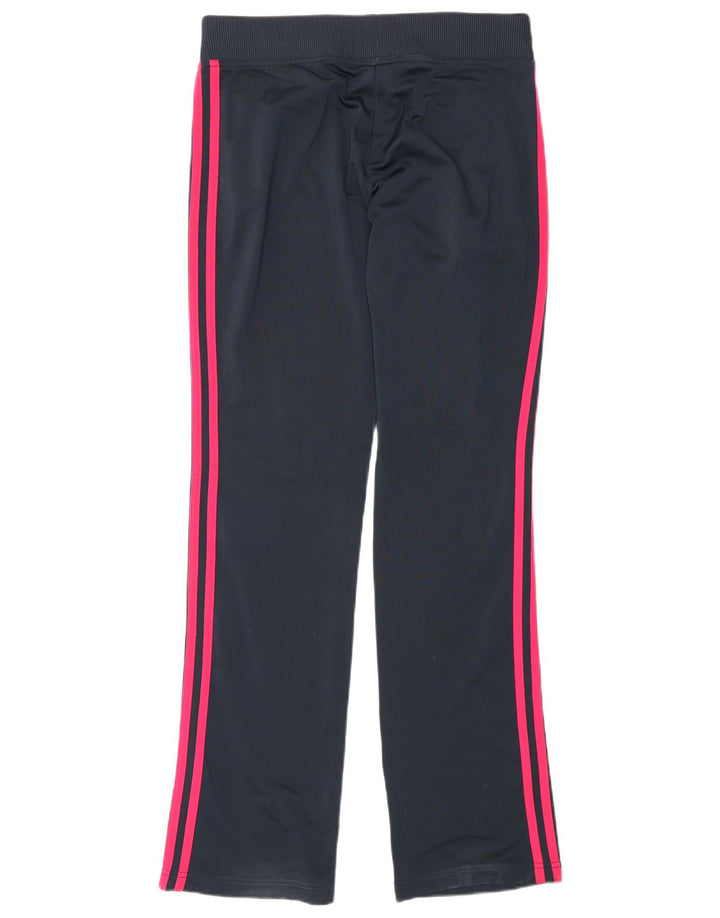 Adidas Pantalon de survêtement pour femme UK 10 Small Bleu marine Polyester