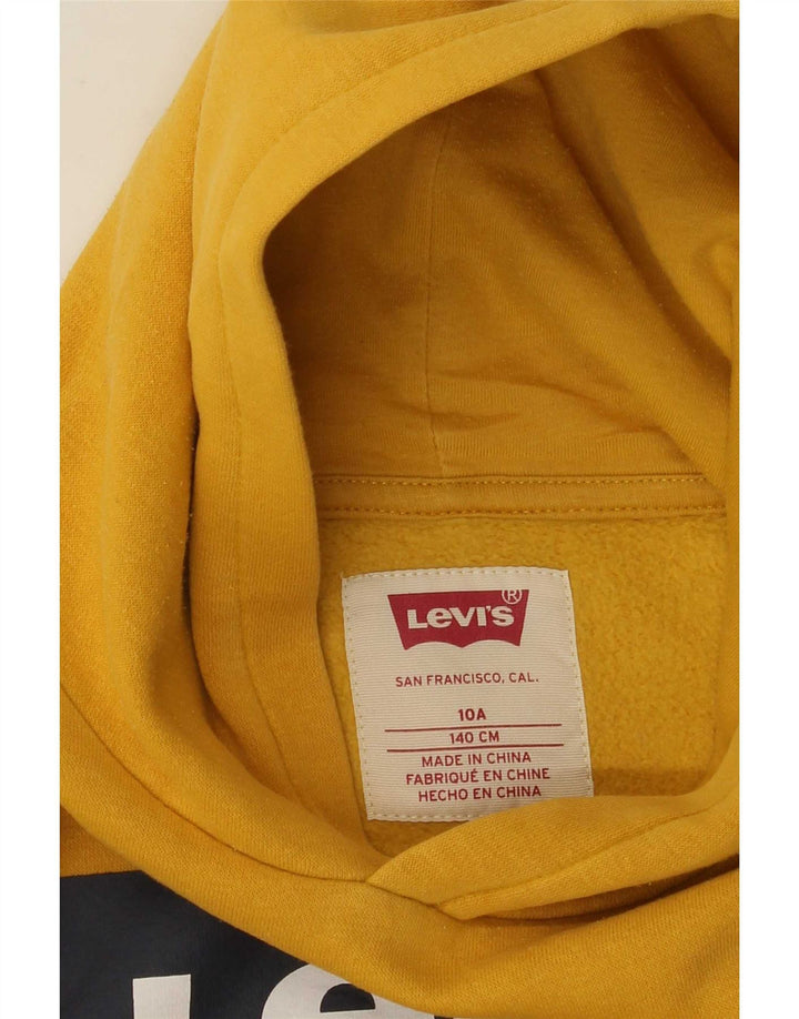 Levi's Pull à Capuche Graphique Garçon 9-10 Ans Jaune