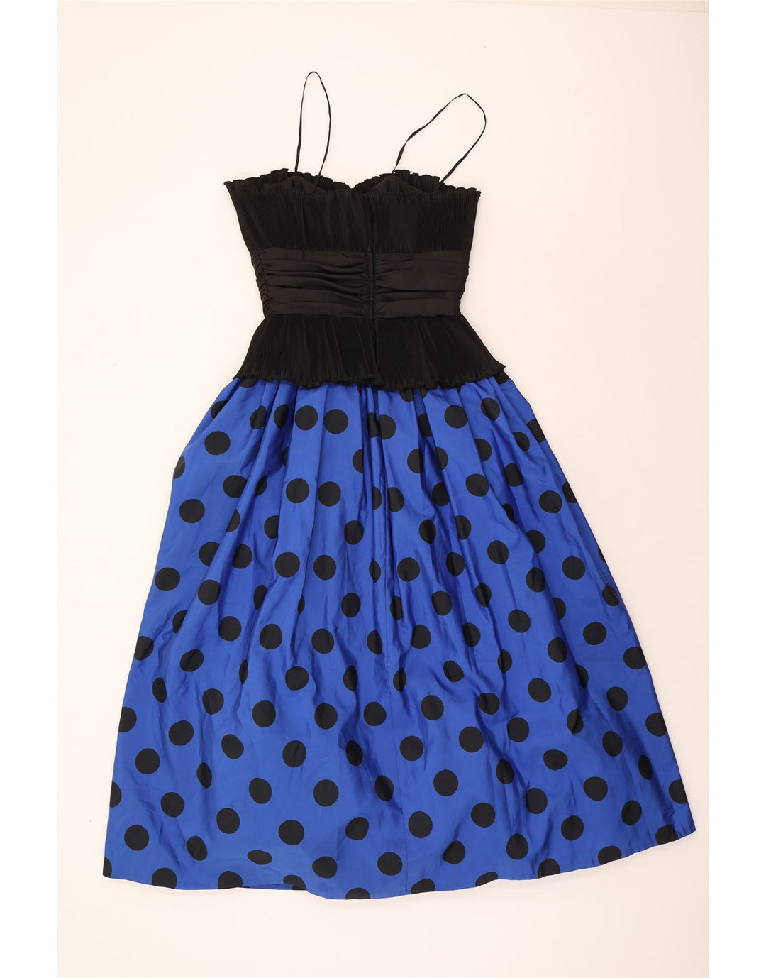 TRINA LEWIS & MARJON COUTURE Womens Maxi Dress UK 14 Medium Blue Vintage Trina Lewis & Marjon Couture and Second-Hand Trina Lewis & Marjon Couture from Messina Hembry 