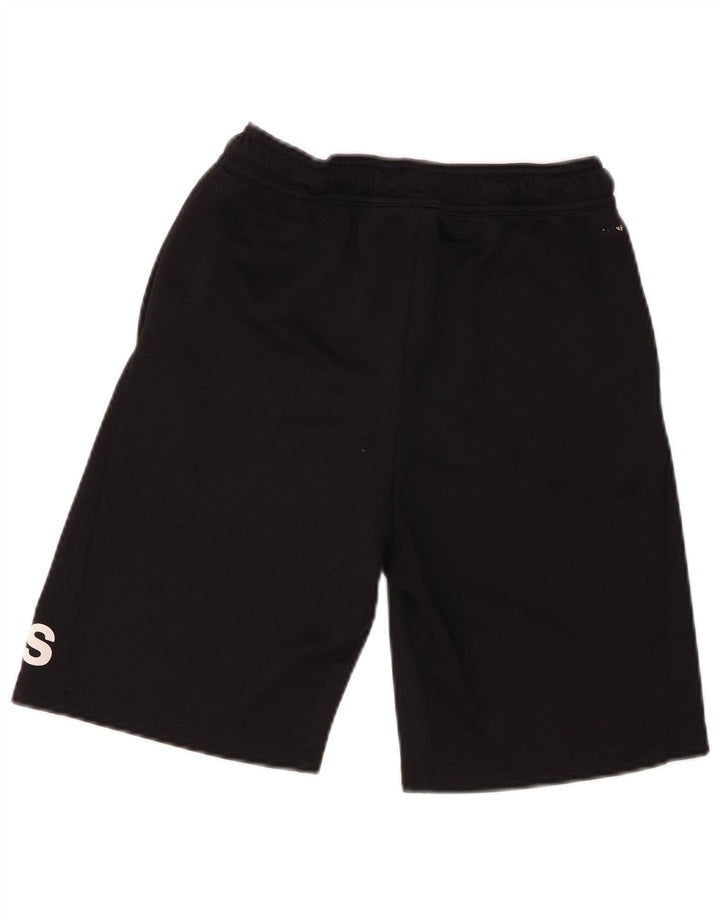 Adidas Short de Sport Graphique Garçon 13-14 Ans Noir Polyester