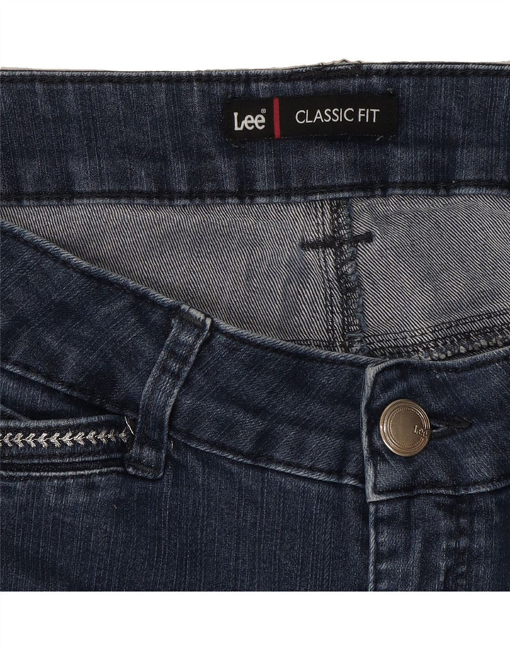 LEE Womens Classic Fit Denim Shorts W32 Large  Blue Vintage Lee and Second-Hand Lee from Messina Hembry 