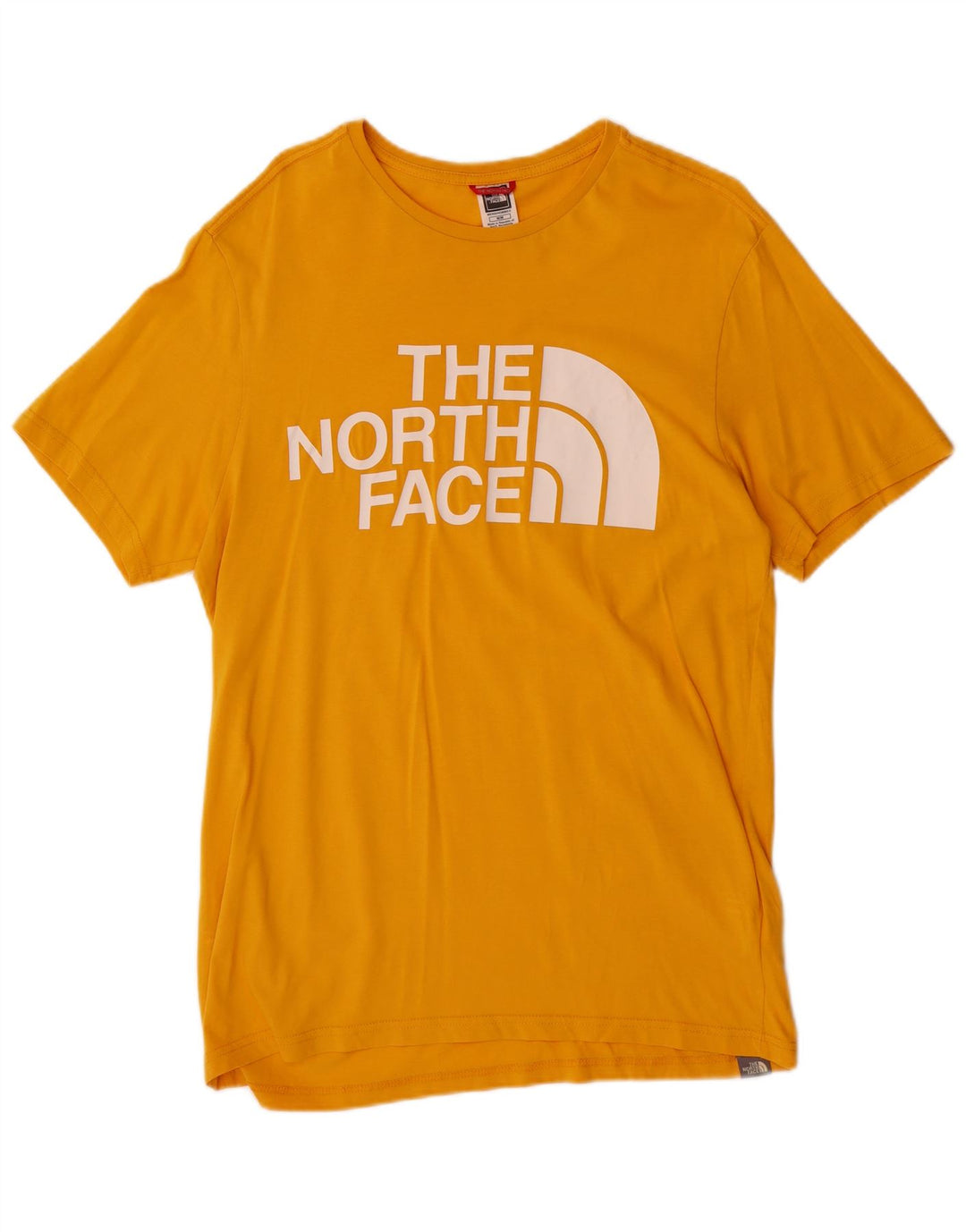 The North Face T-Shirt Graphique Homme Jaune Moyen Coton