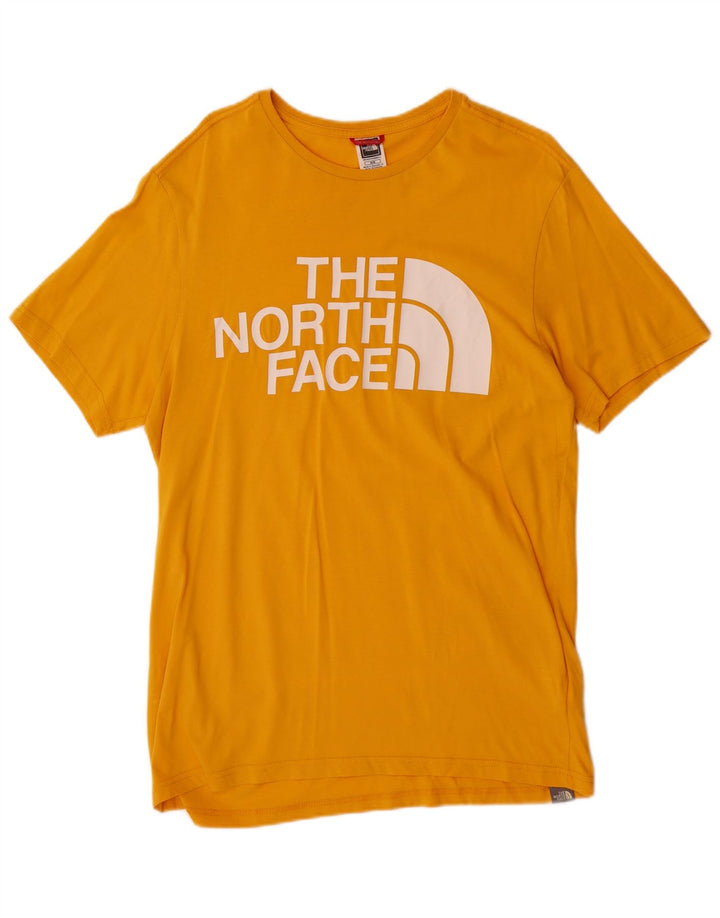The North Face T-Shirt Graphique Homme Jaune Moyen Coton