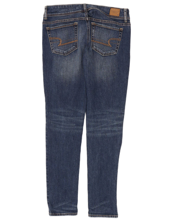 American Eagle Jean skinny pour femme US 6 Medium W30 L29 Bleu marine Coton