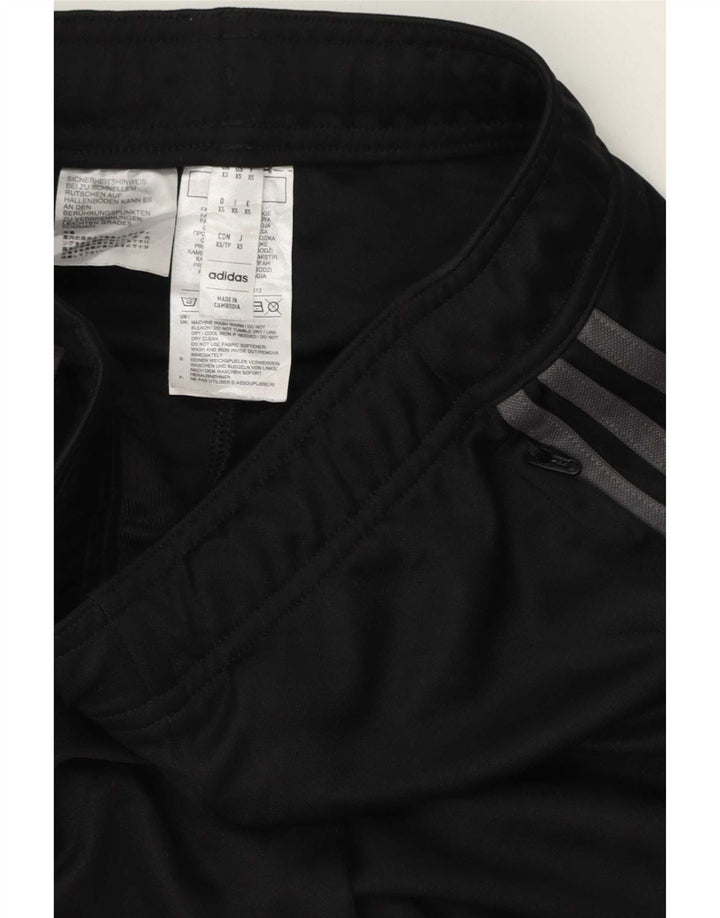 Adidas Pantalon de survêtement pour homme XS Noir Polyester