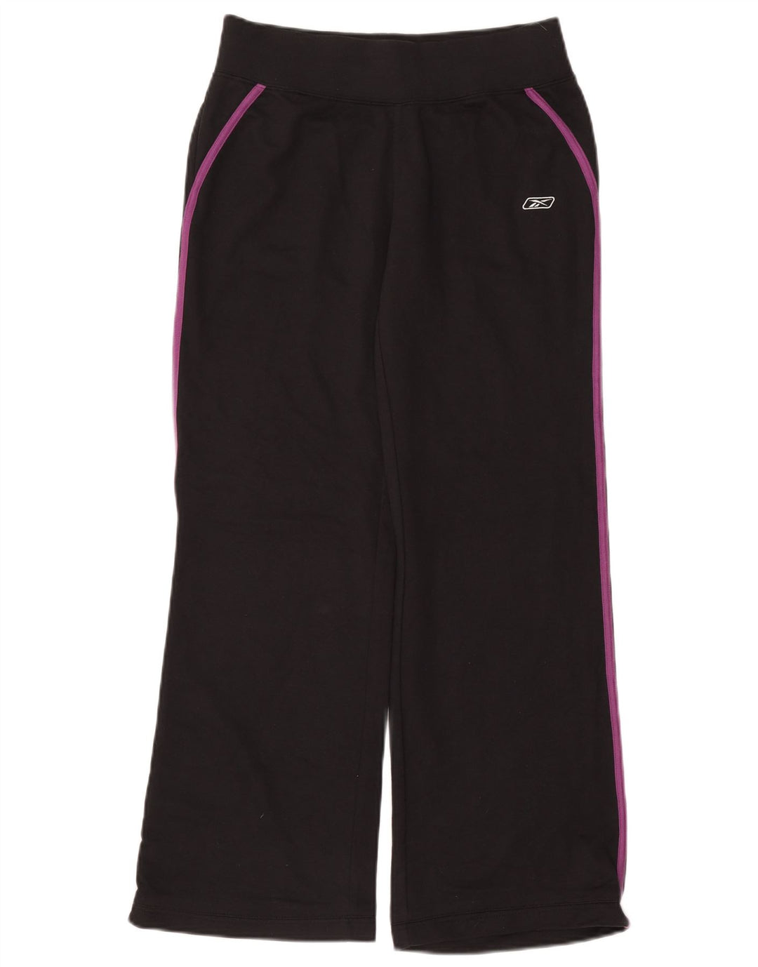 Reebok Pantalon de survêtement pour femme UK 10 Small Noir Coton