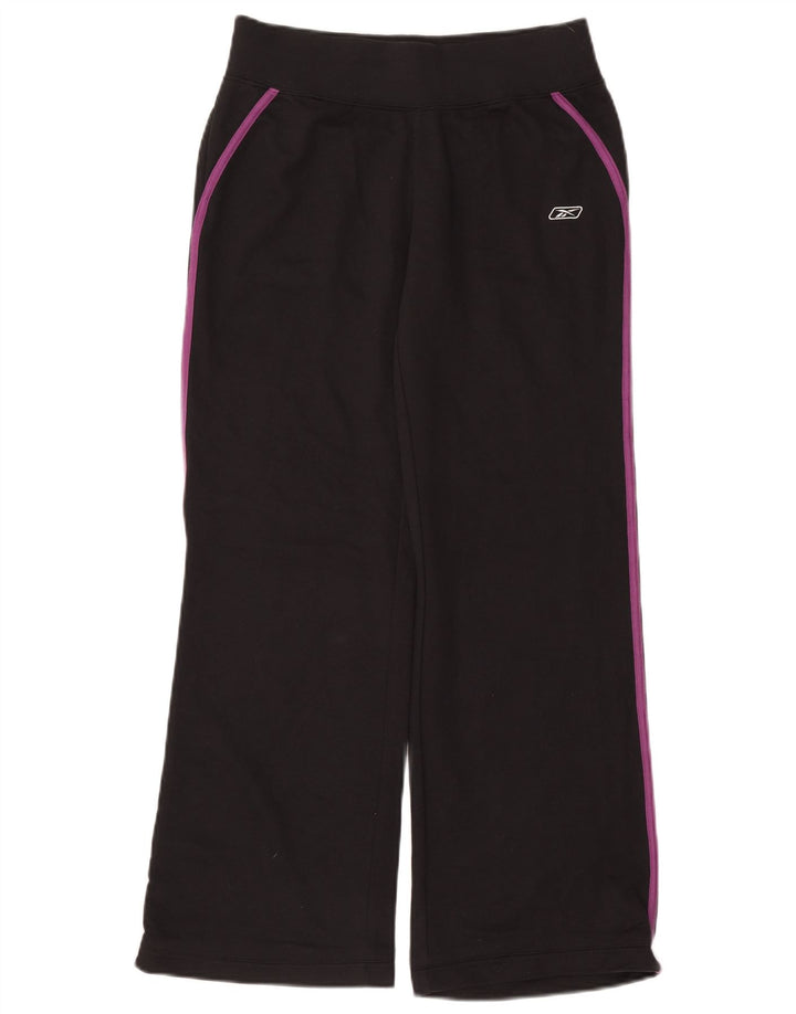 Reebok Pantalon de survêtement pour femme UK 10 Small Noir Coton