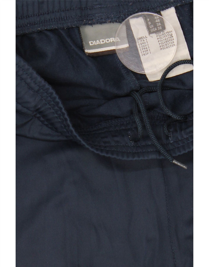 DIADORA Pantalon de Survêtement Homme UK 36 Small Bleu Marine Polyester